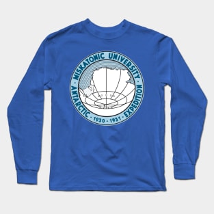 Miskatonic University Antarctic Expedition Logo Long Sleeve T-Shirt